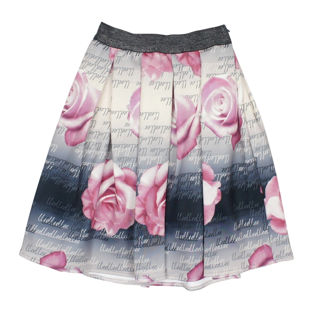 ROBERTA DI ROMA GIRLS' FLOWER SKIRT